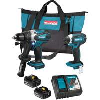 LXT Cordless Impact Driver & Hammer Drill/Driver Combo Kit, Lithium-Ion, 18 V The Estey Group