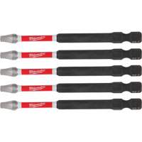 SHOCKWAVE Impact Recess Power Bits, Square, 2 Tip, 3-1/2" Length The Estey Group