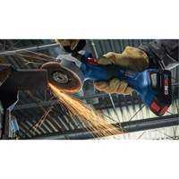 Brushless Angle Grinder with Slide Switch, 4-1/2" Wheel, 18 V The Estey Group