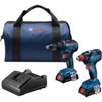 2-Tool Combo Kit, Lithium-Ion, 18 V The Estey Group