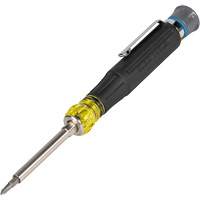 Tournevis multi-embouts de pr&eacute;cision polyvalent de poche 13-en-1, 6-1/2" lo, Prise Coussin&eacute;e The Estey Group