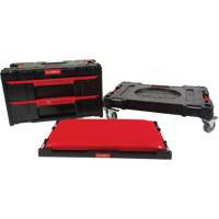 3-Piece Arx&reg; Dolly with Swivel Casters Set, 23-1/10" x 15" x 13-2/5", Black The Estey Group