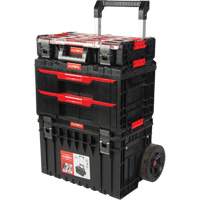 3-Piece Arx&reg; Rolling Toolbox Base Set, 25-1/5" x 19" x 42-2/5", Black The Estey Group