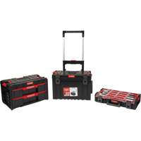 3-Piece Arx&reg; Rolling Toolbox Base Set, 25-1/5" x 19" x 42-2/5", Black The Estey Group
