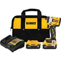 ATOMIC MAX* Cordless Impact Wrench With Hog Ring Anvil Kit, 20 V, 1/2" Socket The Estey Group
