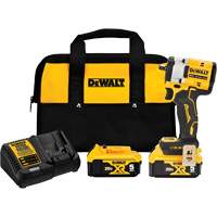 ATOMIC MAX* Cordless Impact Wrench With Hog Ring Anvil Kit, 20 V, 3/8" Socket The Estey Group