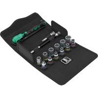 Jeu de cl&eacute; &agrave; cliquet SA 13 Zyklop Comfort avec levier dinversion, 15 Mcx, Prise de 1/4" The Estey Group
