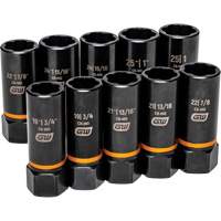 Jeu de douilles d'extraction Bolt Biter, 10 Mcx, Chocs, Prise de 1/2", Profond The Estey Group
