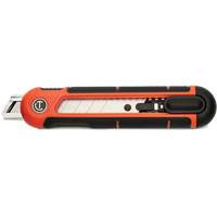 18mm Snap Off Blade Retractable Knife, Steel, Plastic Handle The Estey Group