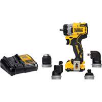 XTREME Brushless Cordless 5-in-1 Drill/Driver Kit, Lithium-Ion, 12 V, 3/8" Chuck The Estey Group