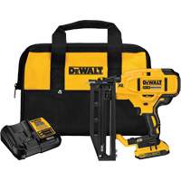 XR&reg; 16 GA Cordless Straight Finish Nailer Kit, 20 V, Lithium-Ion The Estey Group