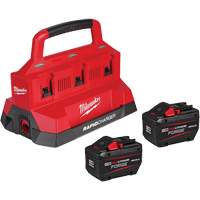 M18 Forge Starter Kit with 2 Batteries & 6-Bay Rapid Charger, Lithium-Ion, 18 V, 12 Ah The Estey Group