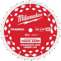 Thick Kerf Framing Circular Saw Blade, 10-1/4", 28 Teeth, Wood Use The Estey Group
