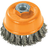 Wire Cup Brush, 3" Dia. x 5/8"-11 Arbor The Estey Group