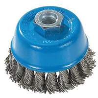 Knot-Twisted Wire Cup Brush, 3" Dia. x M10x1.25 Arbor The Estey Group