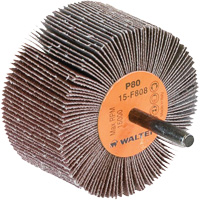 Flap Wheels-Coolcut Flap Wheels, Aluminum Oxide, 80 Grit, 3" x 1-1/2" x 1/4" The Estey Group
