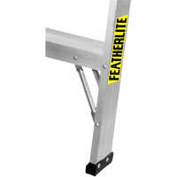 Industrial-Duty Sawhorse, 2' H x 31.9375" W x 23.50" D, 300 lbs. Capacity, Aluminum The Estey Group