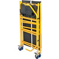 Jobsite Series 4' Safety Rail & Tool Shelf Scaffold Kit, Steel Frame, 49-1/2" D x 57-3/4" H The Estey Group