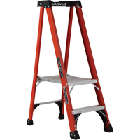 Industrial Extra Heavy-Duty Pro Platform Stepladders (FXP1800 Series), 2', 375 lbs. Cap. The Estey Group