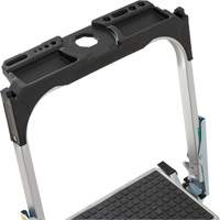 Tilt & Roll Step Stool Ladder, 4 Steps, 44.25" x 22.13" x 59" High The Estey Group