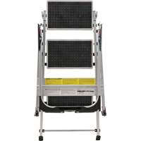 Tilt & Roll Step Stool Ladder, 3 Steps, 34" x 22" x 50.75" High The Estey Group