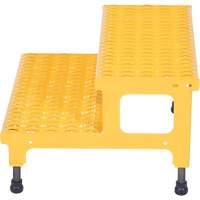Adjustable Step-Mate Stand, 2 Step(s), 23-13/16" W x 22-7/8" L x 15-1/4" H, 500 lbs. Capacity The Estey Group