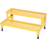 Adjustable Step-Mate Stand, 2 Step(s), 36-3/16" W x 22-7/8" L x 15-1/4" H, 500 lbs. Capacity The Estey Group