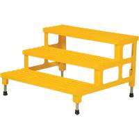 Adjustable Step-Mate Stand, 3 Step(s), 36-3/16" W x 33-7/8" L x 22-1/4" H, 500 lbs. Capacity The Estey Group