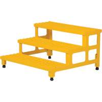Adjustable Step-Mate Stand, 3 Step(s), 36-3/16" W x 33-7/8" L x 22-1/4" H, 500 lbs. Capacity The Estey Group