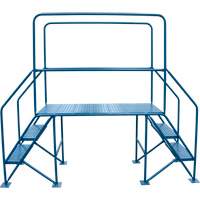Crossover Ladder, 35-1/2" Overall Span, 31-1/2" H x 22" D, 22" Step Width The Estey Group