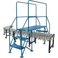 Crossover Ladder, 35-1/2" Overall Span, 31-1/2" H x 22" D, 22" Step Width The Estey Group