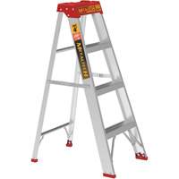Step Ladder, 4', Aluminum, 200 lbs. Capacity, Type 3 The Estey Group
