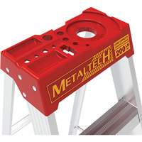 Step Ladder with Paint Tray, 6', Aluminum, 200 lbs. Capacity, Type 3 The Estey Group