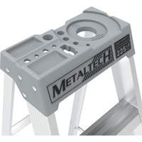 Step Ladder with Paint Tray, 10', Aluminum, 225 lbs. Capacity, Type 2 The Estey Group