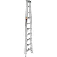Step Ladder, 10', Aluminum, 225 lbs. Capacity, Type 2 The Estey Group