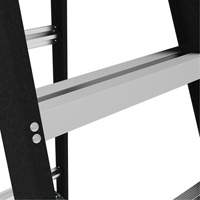 Step Ladder with Paint Tray, 10', Fibreglass, 250 lbs. Capacity, Type 1 The Estey Group