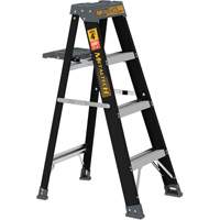 Step Ladder with Paint Tray, 4', Fibreglass, 250 lbs. Capacity, Type 1 The Estey Group