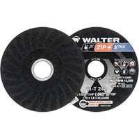 Meules &agrave; tronçonner renforc&eacute;es Zip+ pour meuleuse &agrave; angle droit, 4-1/2" x 1/16", Arbre de 7/8", Type 1, Alumine de zirconium, 13 300 Tr/min The Estey Group