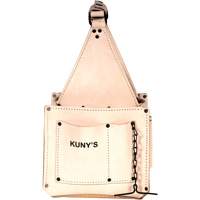 Electrical & Maintenance Tool Pouches, Leather, 17 Pockets, Beige The Estey Group