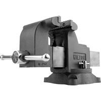 Shop Vises, 4" Jaw Width, 2-3/4" Throat Depth The Estey Group