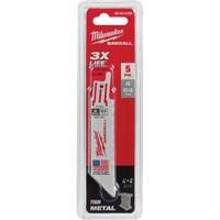 Sawzall&reg; Reciprocating Saw Blades, Bi-Metal, 24 TPI, 4" L x 3/4" W The Estey Group