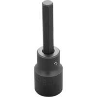 Socket Bit, Hex, 8 mm x 3-1/4" L, 1/2" Drive The Estey Group