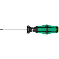 Slotted Screwdriver, 3/32" Tip, Round, 5-1/8" L, Plastic Handle The Estey Group
