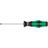Slotted Screwdriver, 1/8" Tip, Round, 6-5/16" L, Plastic Handle The Estey Group