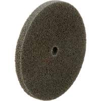 Standard Abrasives Unitized Wheel, 3" x 1/4", 1/4" Arbor, Fine Grit, Aluminum Oxide The Estey Group