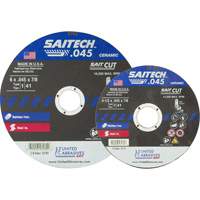 Cut-Off Wheel, 17" x 0.045", 5/8" Arbor, Type 1, Aluminum Oxide/Ceramic, 8500 RPM The Estey Group