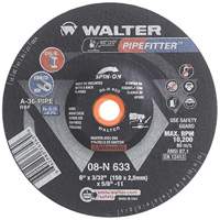 PIPEFITTER Grinding Wheel, 6" x 3/32", Aluminum Oxide, Type 27 The Estey Group