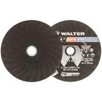 Meule &agrave; tronçonner pour usage intensif Zip+Xtra, 7" x 5/64", Arbre de 7/8", Type 1, Oxyde d'aluminium, 8600 Tr/min The Estey Group