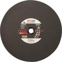 Chop Saw Wheel, 12" x 0.093"/3/32", 1" Arbor, Type 1, Aluminum Oxide, 5100 RPM The Estey Group