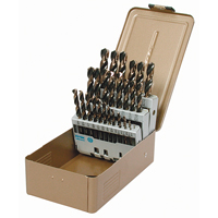 Jobber Length Drill Set, 15 Pieces, High Speed Steel The Estey Group